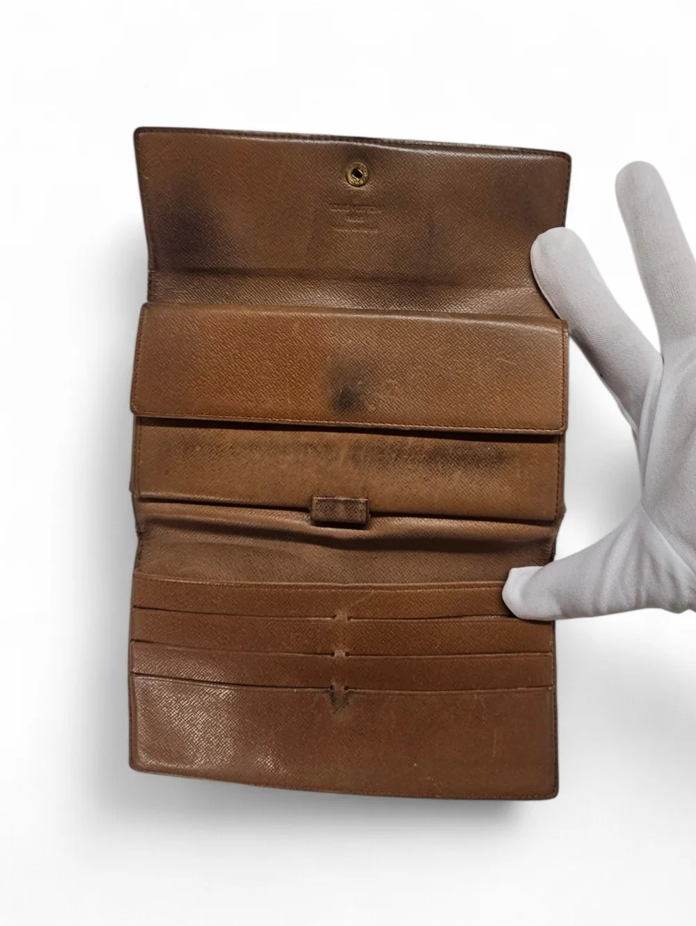 Louis Vuitton Porte Tresor Continental Wallet In Monogram Canvas In Brown